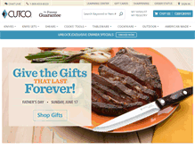 Tablet Screenshot of cutco.com